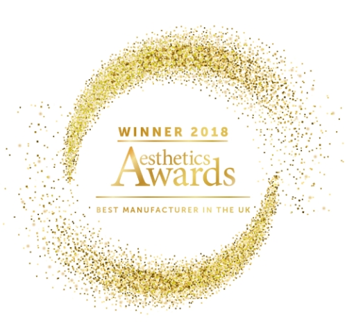 AetheticAwards winner 2018 aesthetics awards best manufacturer in the uk dermalux at therapy skincare